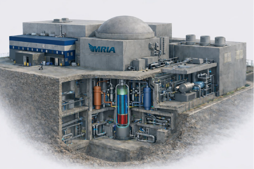 MRIA SMPWR Station Cross-Section