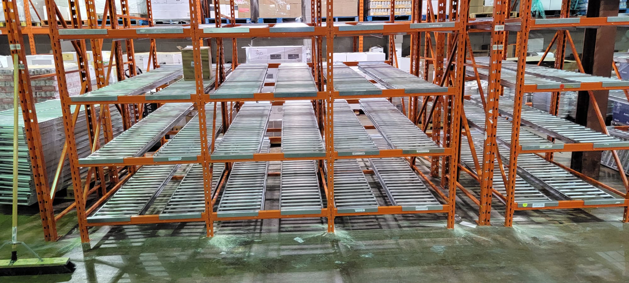 Pallet Flow Gravity Racking System