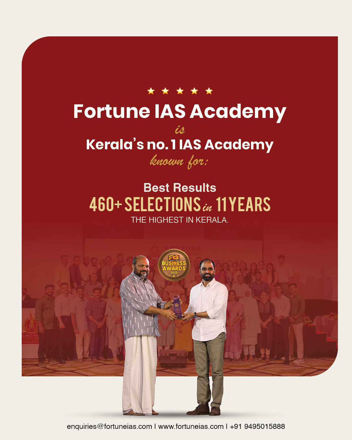 Fortune IAS Results 1