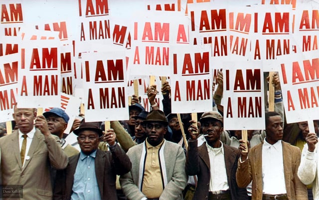 I AM A MAN - Memphis Sanitation Workers