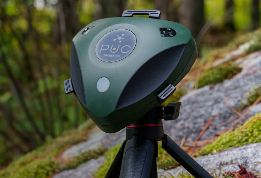 BirdWeather PUC acoustic monitoring device at Gondwana BioReserve