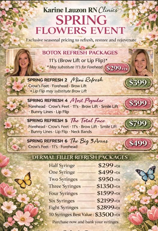 Spring Flowers Event - Botox