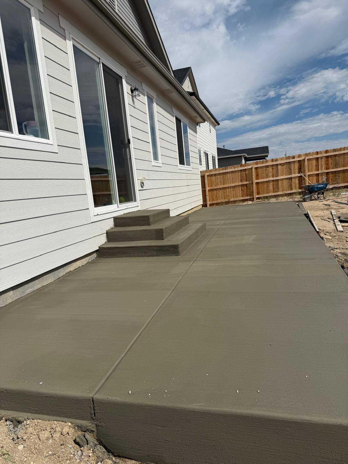Patios — example 1