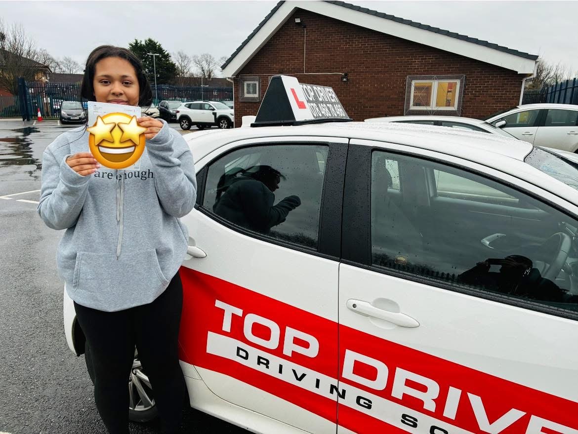 Top Driver student passed driving test