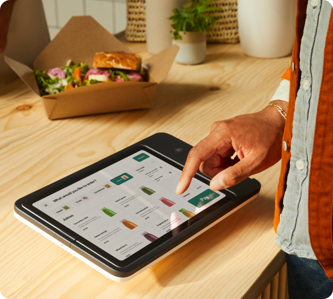 Self-ordering kiosk