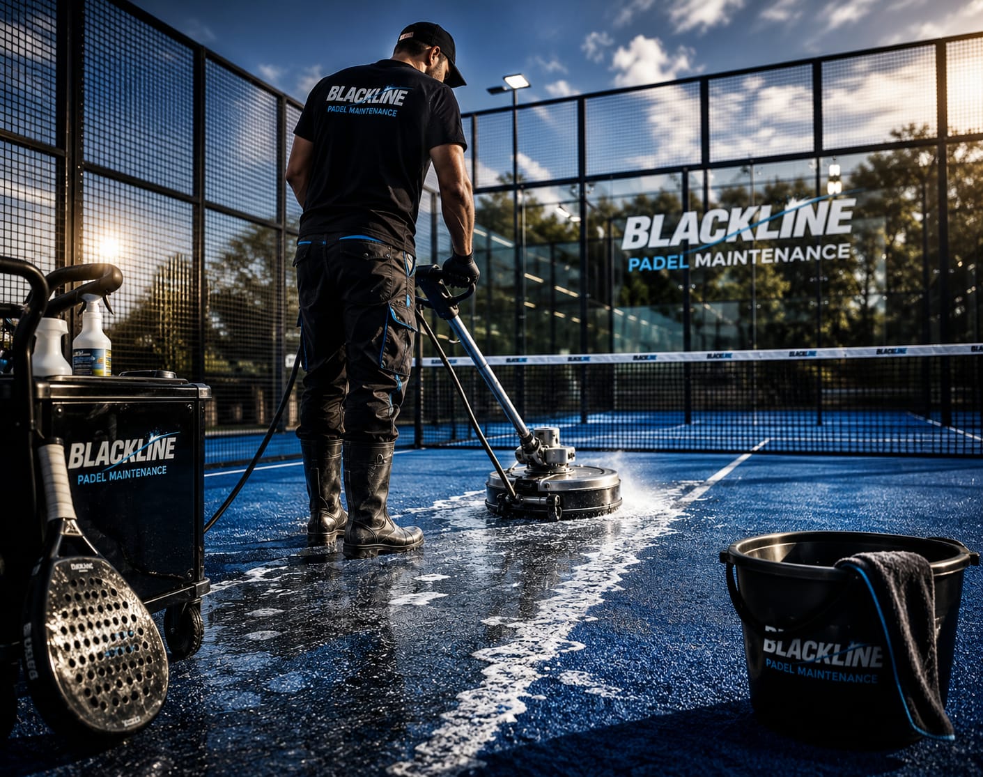 Padel Court Maintenance & Cleaning