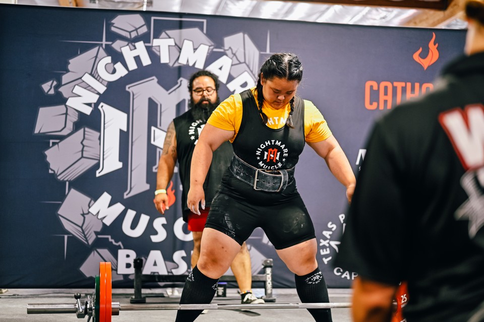 Nightmare Muscle Sacramento powerlifting competition