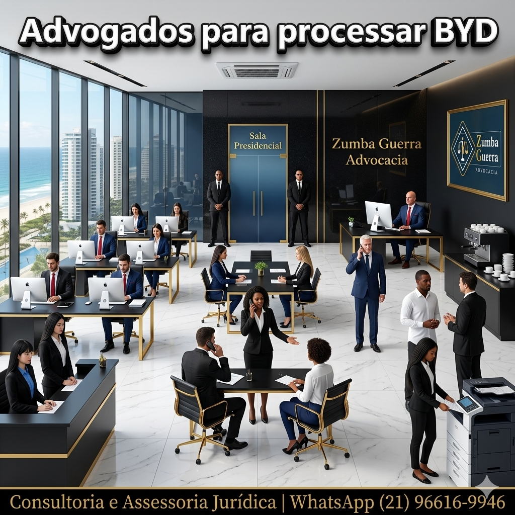 Advogados para processar BYD