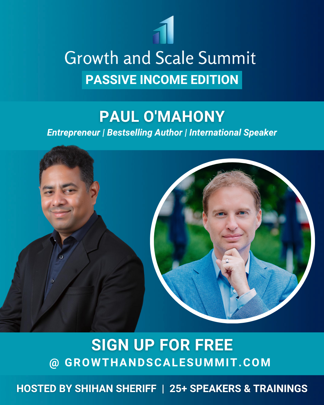 Paul O'Mahony - Growth & Scale Summit Banner