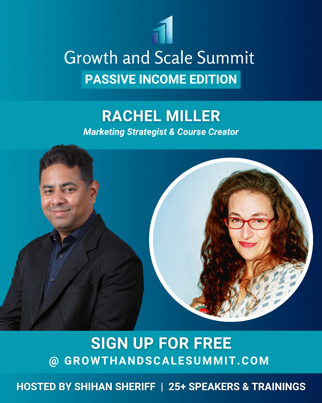 Rachel Miller - Growth & Scale Summit Banner