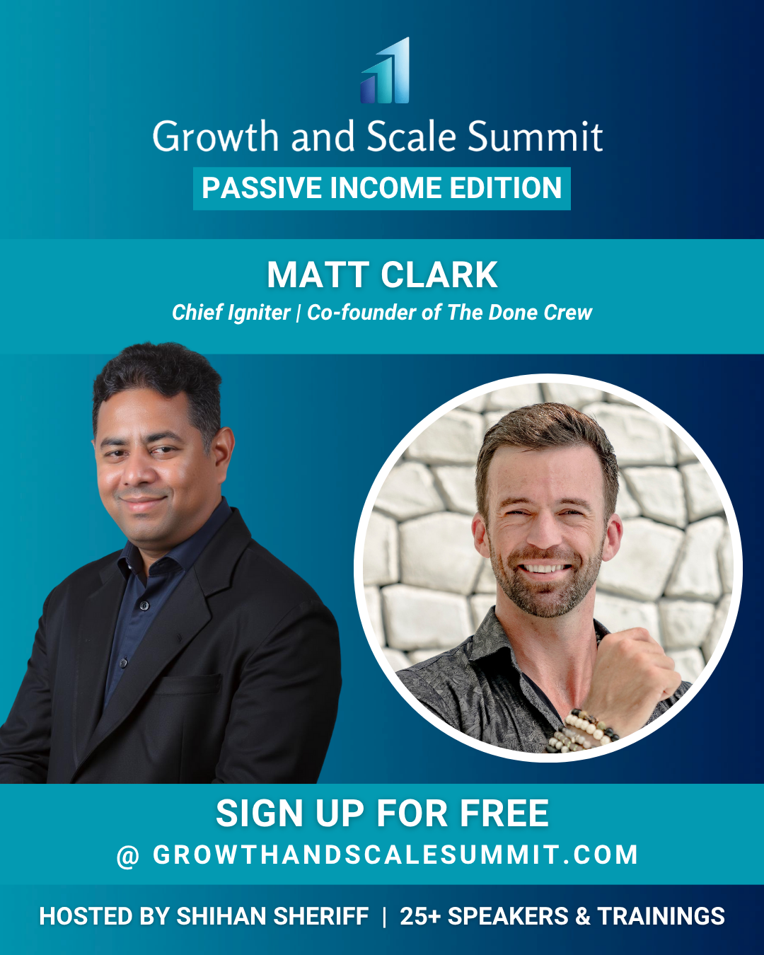 Matt Clark - Growth & Scale Summit Banner