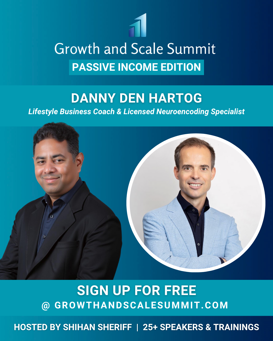 Danny Den Hartog - Growth & Scale Summit Banner