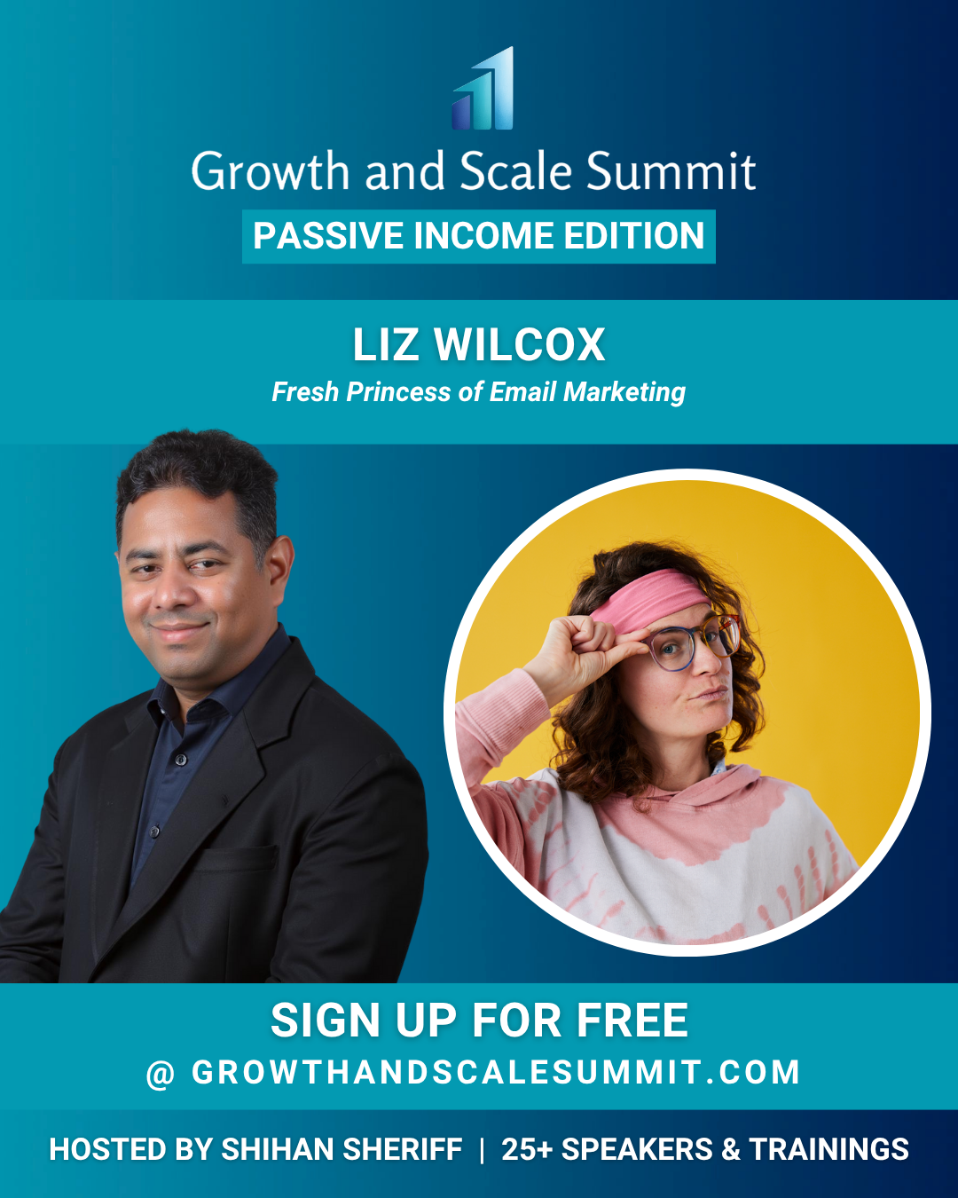 Liz Wilcox - Growth & Scale Summit Banner