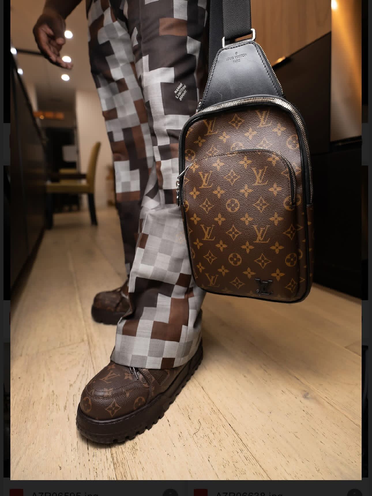 Monogram Details: Bag & Boot Close-Up