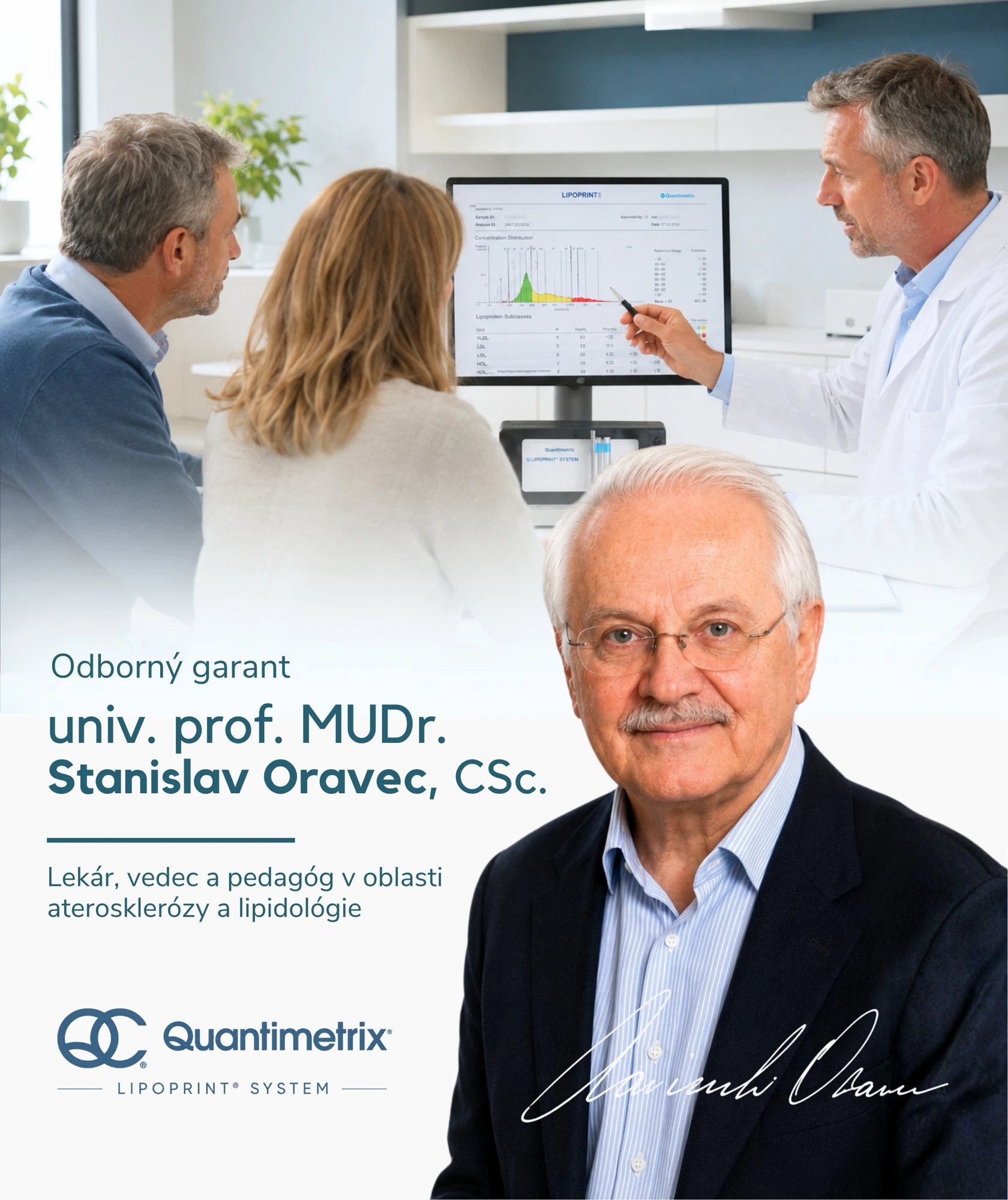 LipoPrint – odborný garant univ. prof. MUDr. Stanislav Oravec, CSc.
