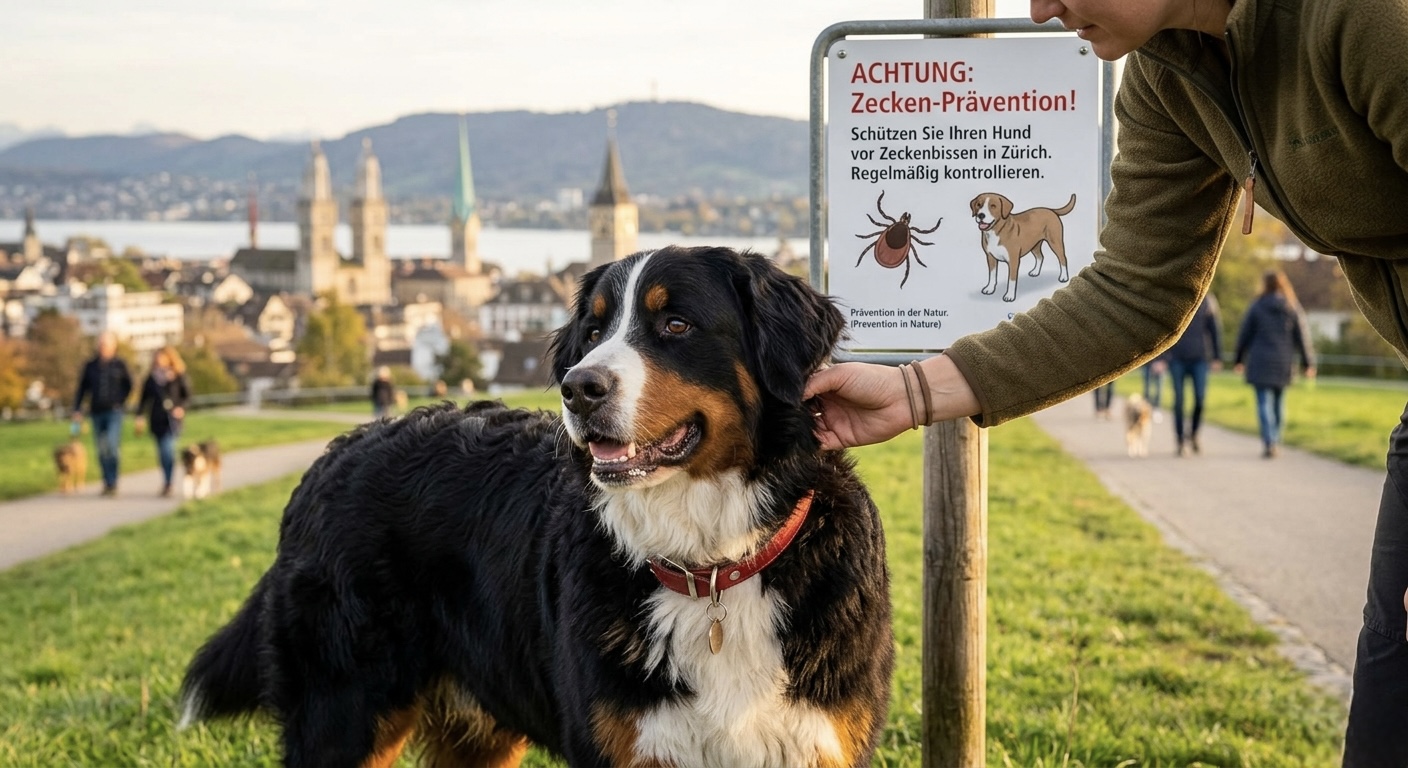 Zecken beim Hund im Kanton Zürich: Vorbeugung, Schutz und richtiges Handeln