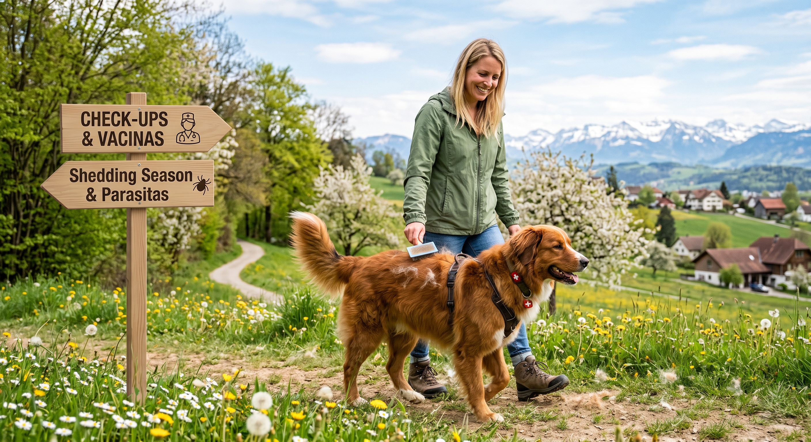 Frühjahrsputz für Ihr Tier: Fellwechsel, Parasiten und erste Kontrollen im Kanton Zürich