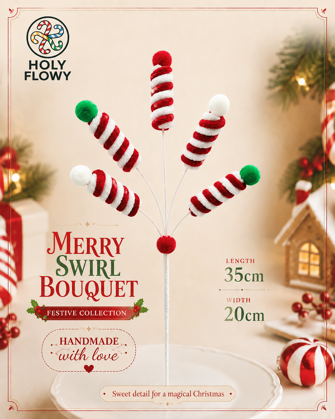 Merry Swirl Bouquet