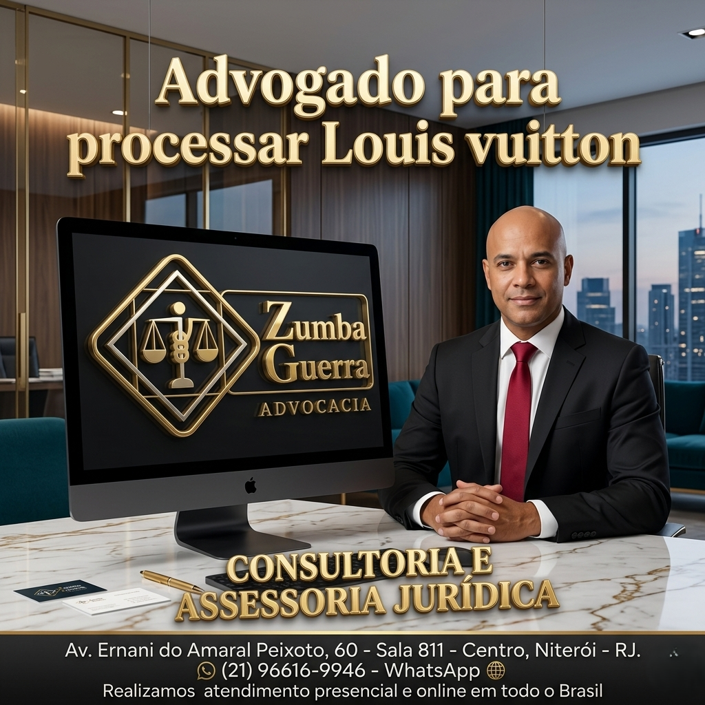 Advogado para processar Louis Vuitton