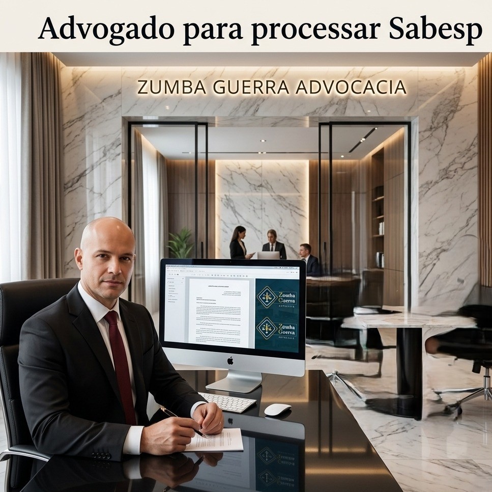 Advogado para processar Sabesp