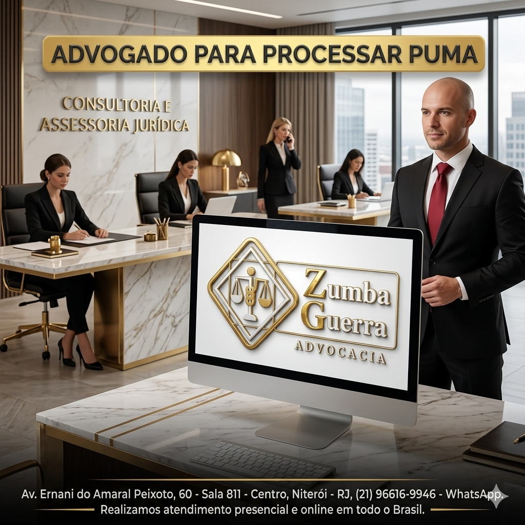 Advogado para processar Puma