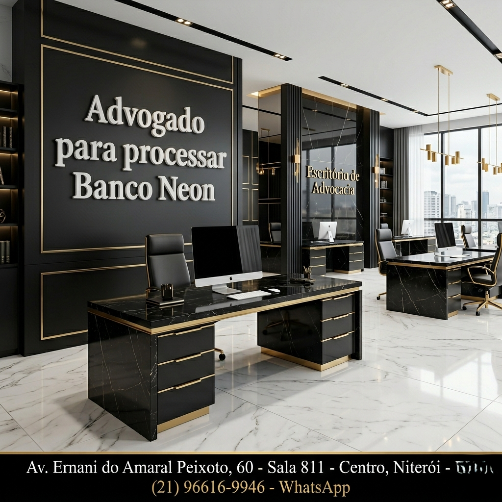 Advogado para processar Banco Neon