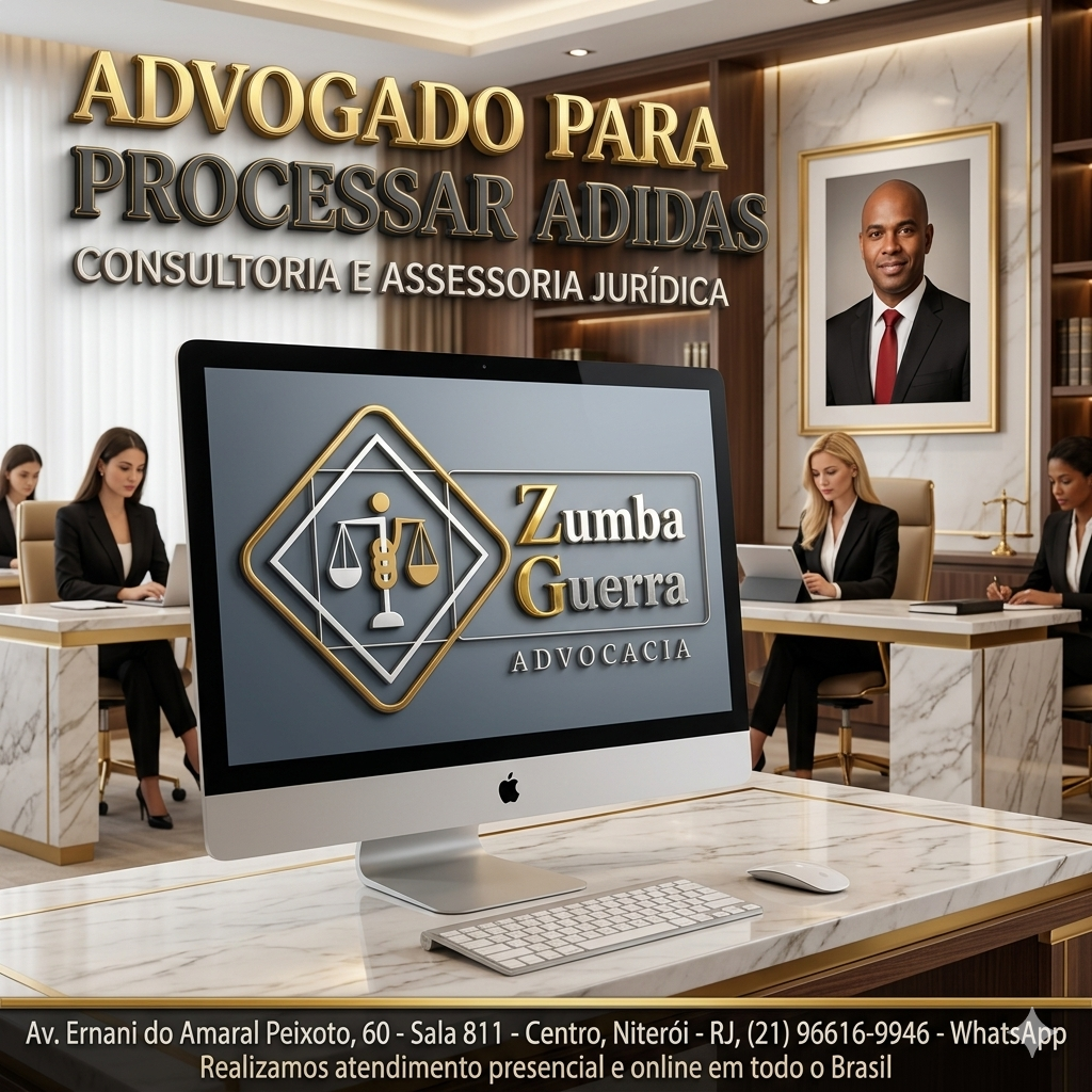 Advogado para processar Adidas