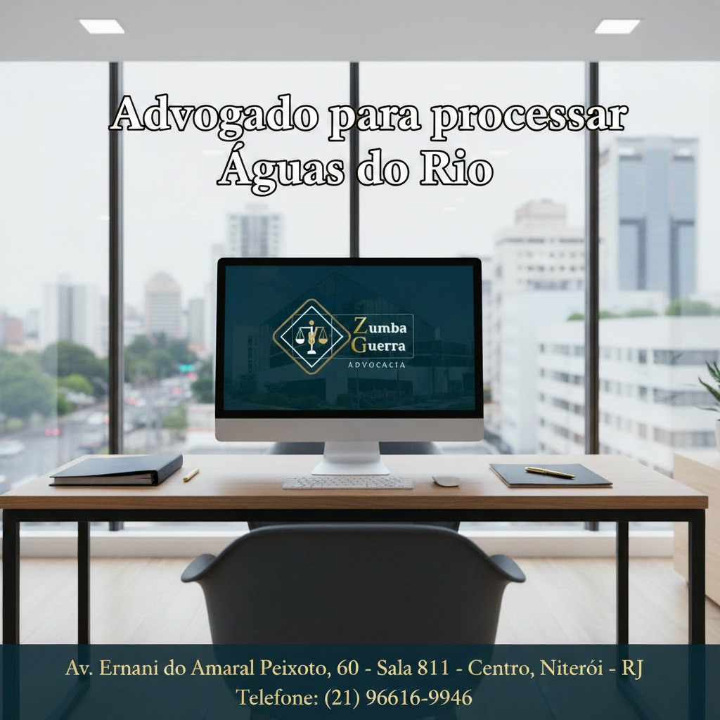 Advogado para processar Águas do Rio