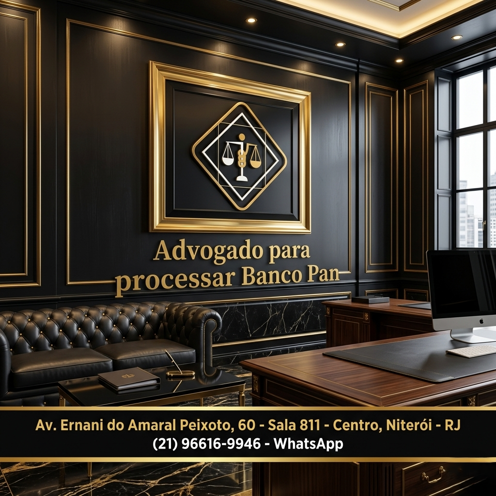 Advogado para processar Banco Pan