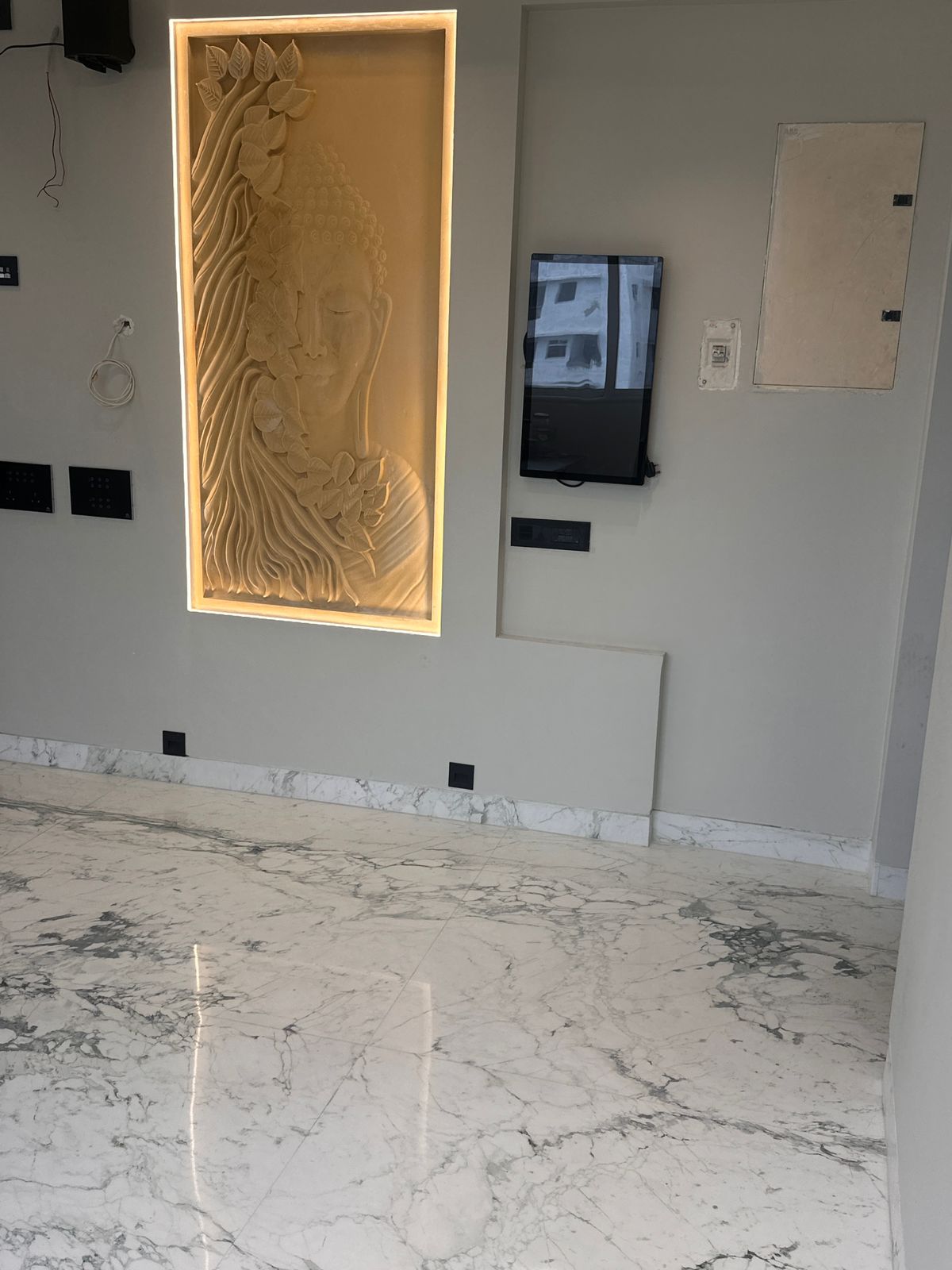 Italian marble restoration project 1