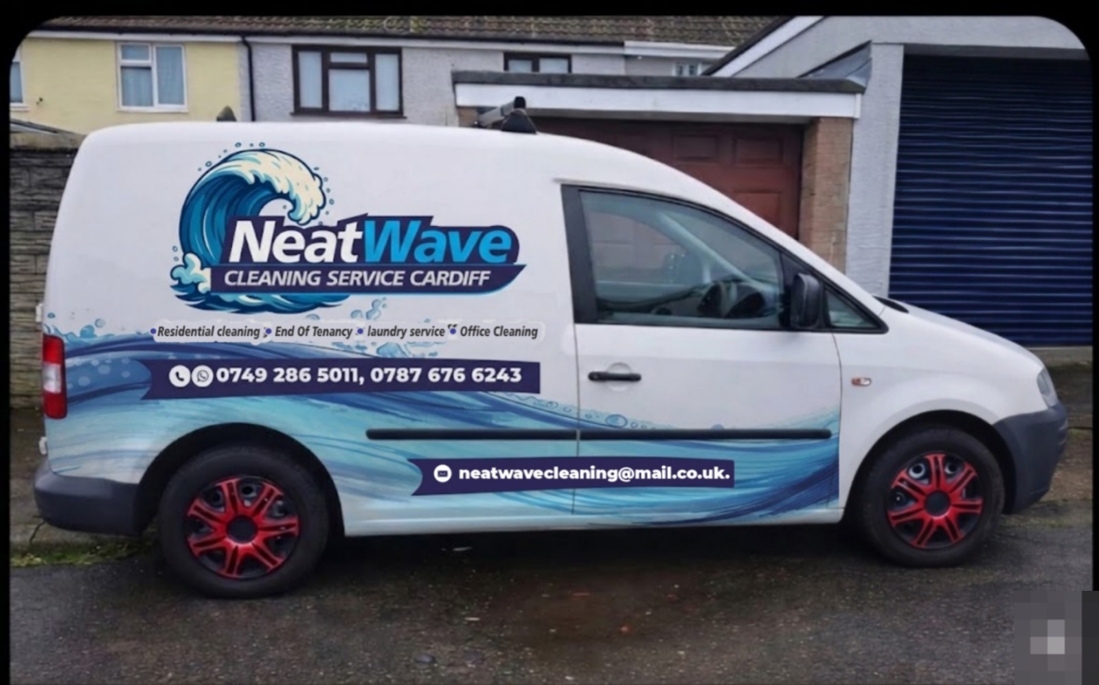 NeatWave Cleaning Van