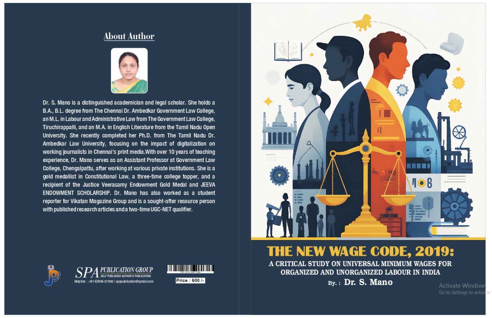 The New Wage Code, 2019: A Critical Study on Universal Minimum Wages