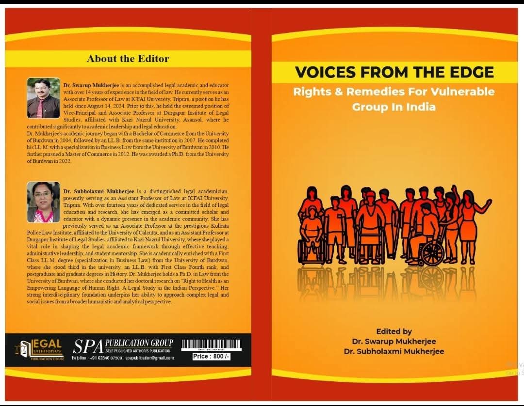 Voices from the Edge: Rights & Remedies For Vulnerable Groups In India