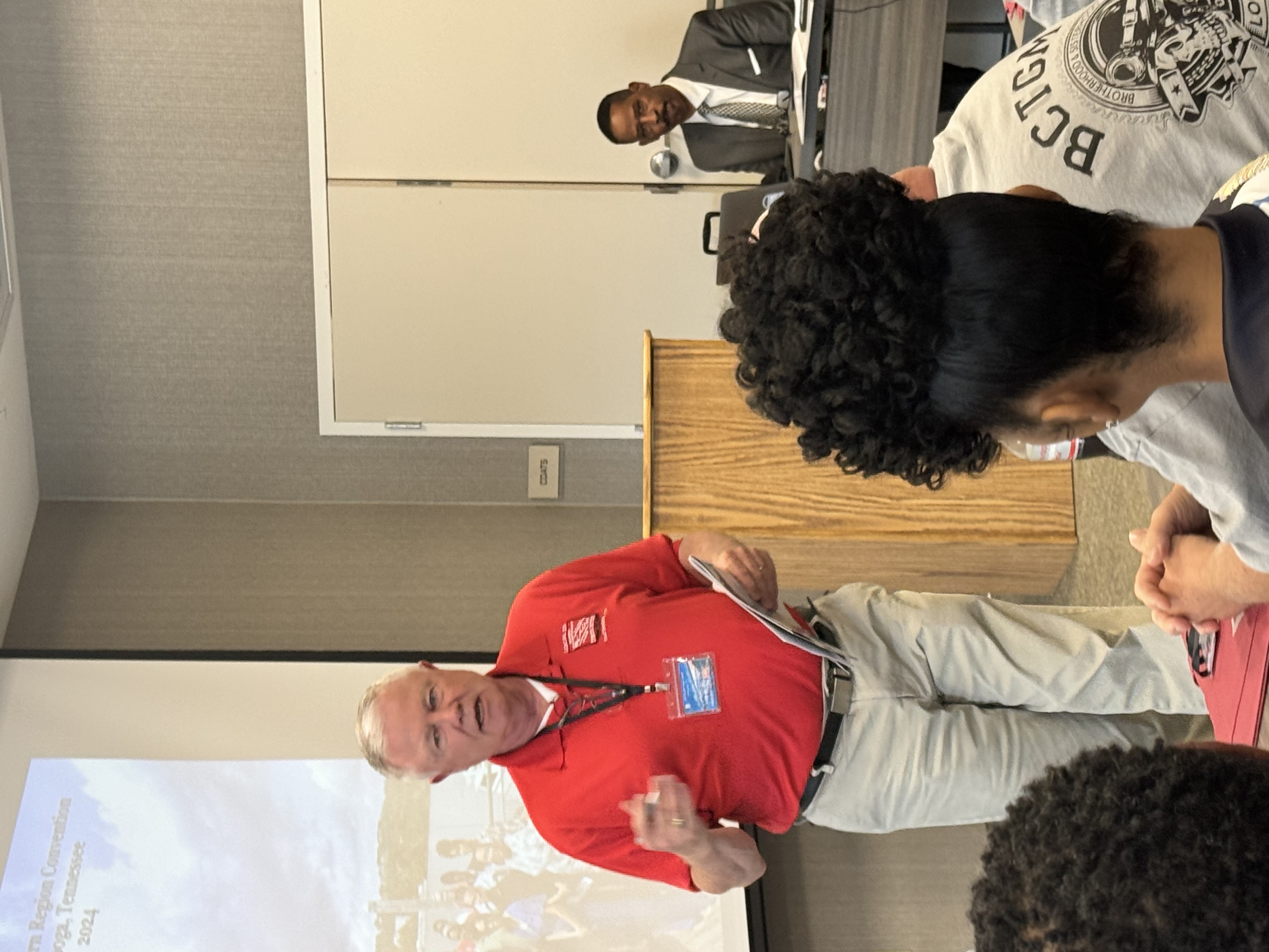 BCTGM International President Anthony Shelton at the Southern Region Convention, Chattanooga, TN — 2024