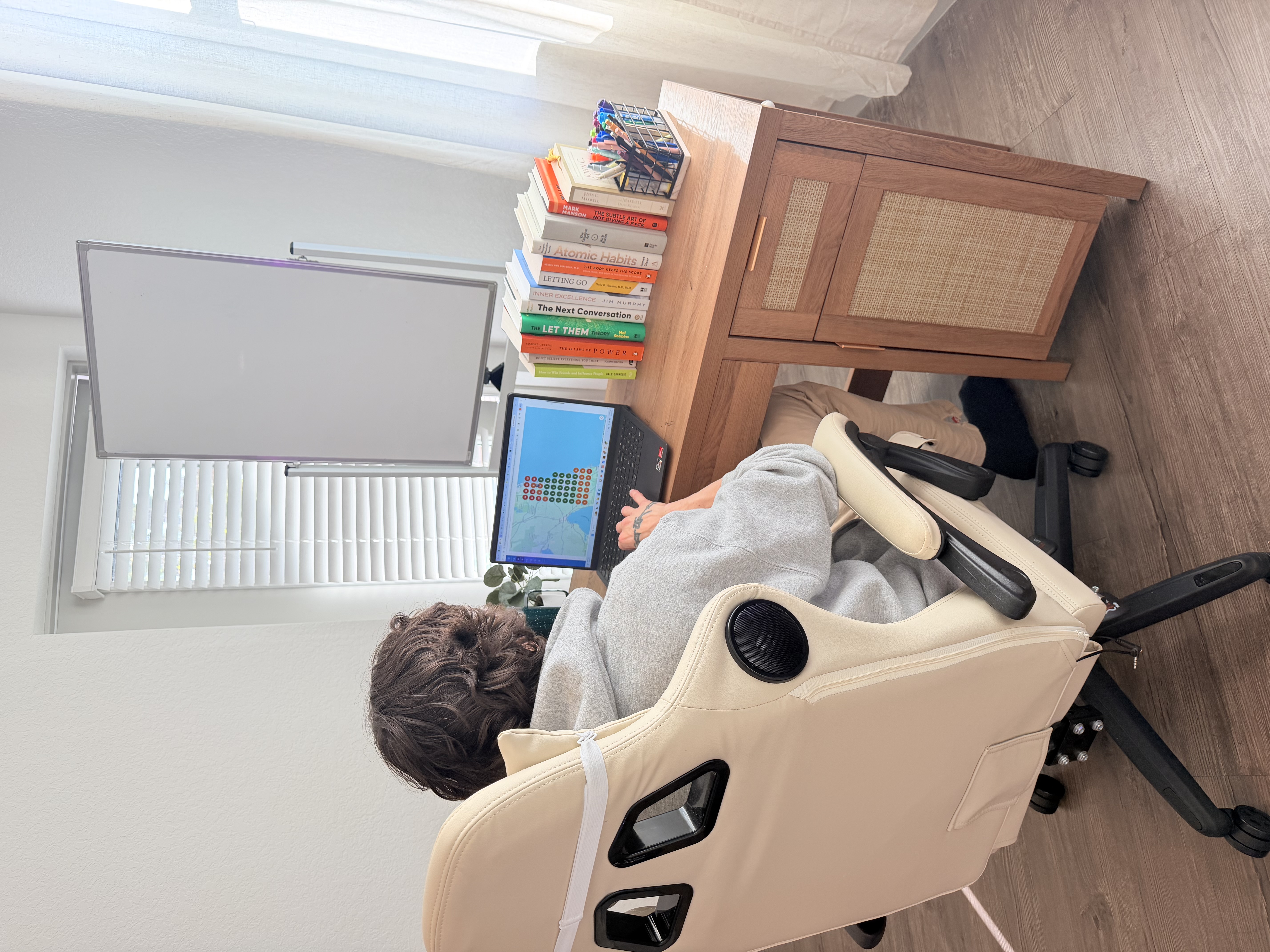 Chris working at Spotlight Digital Solutions