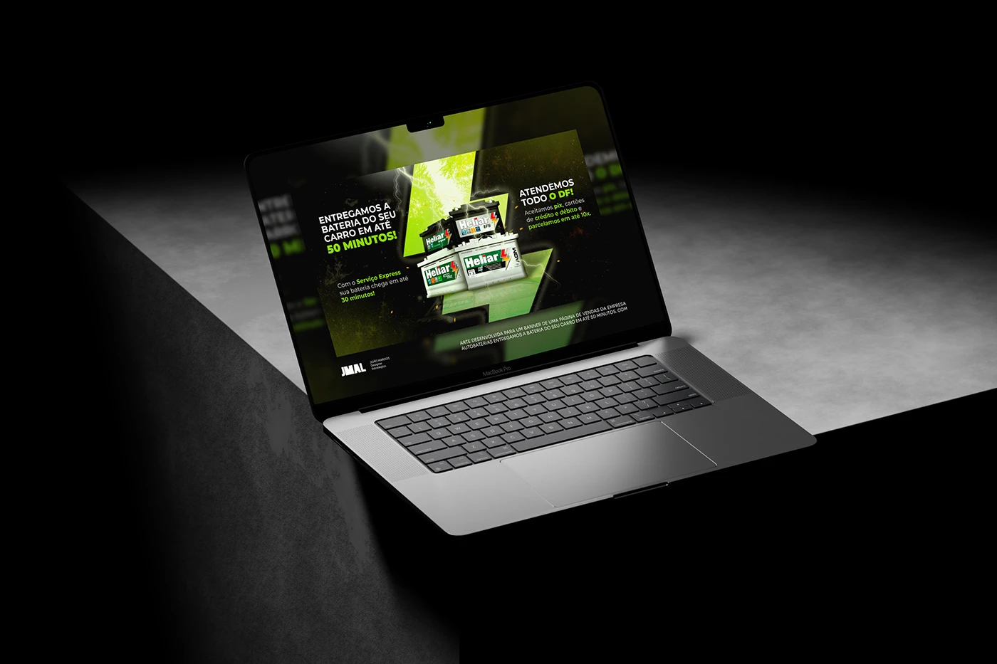 Mockup laptop