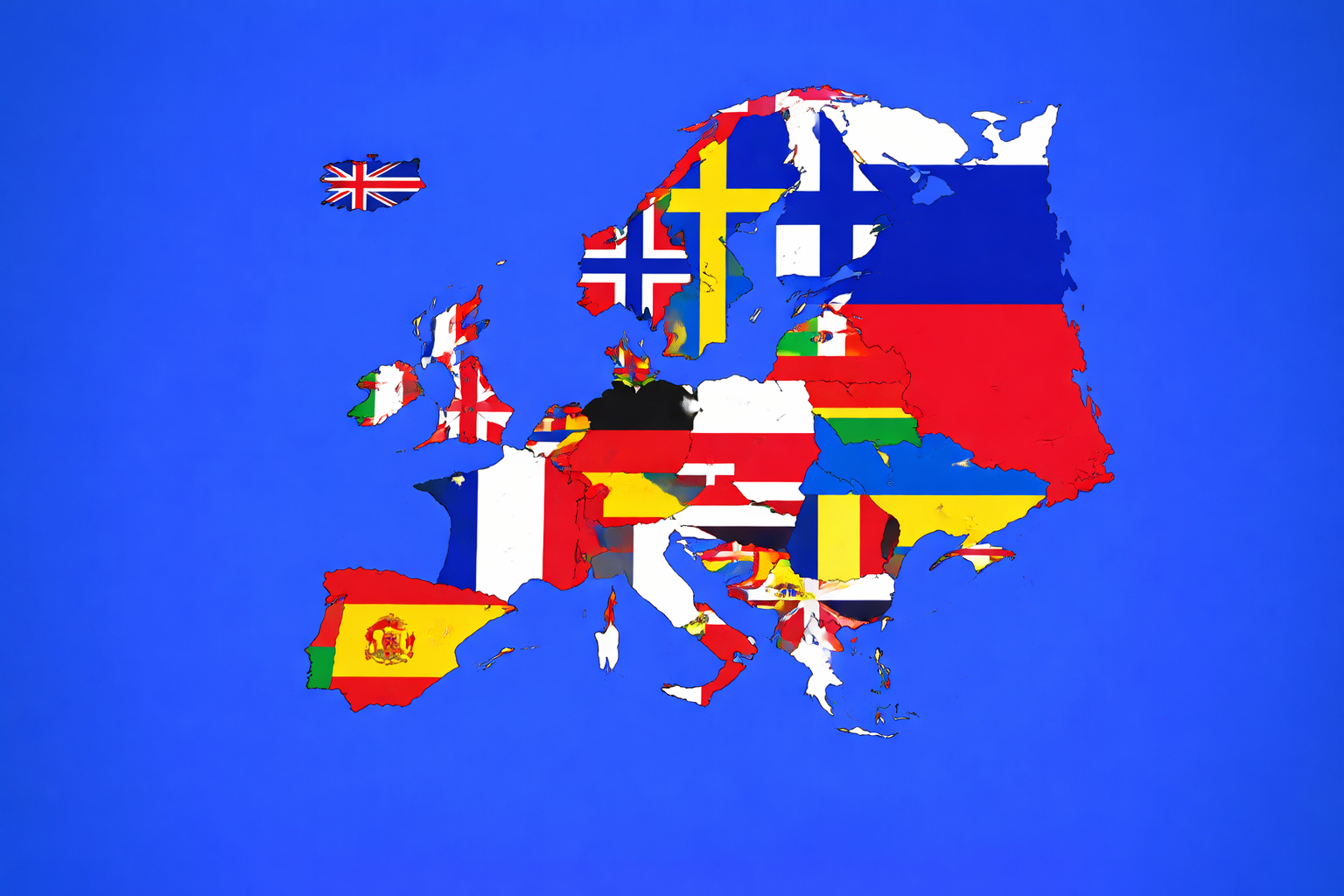 Europe Region Map