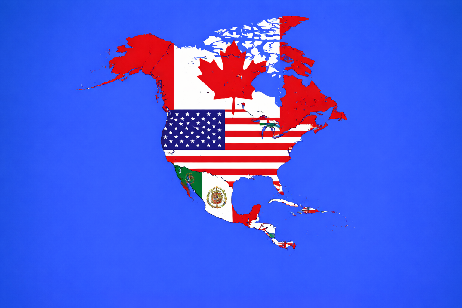North America Region Map