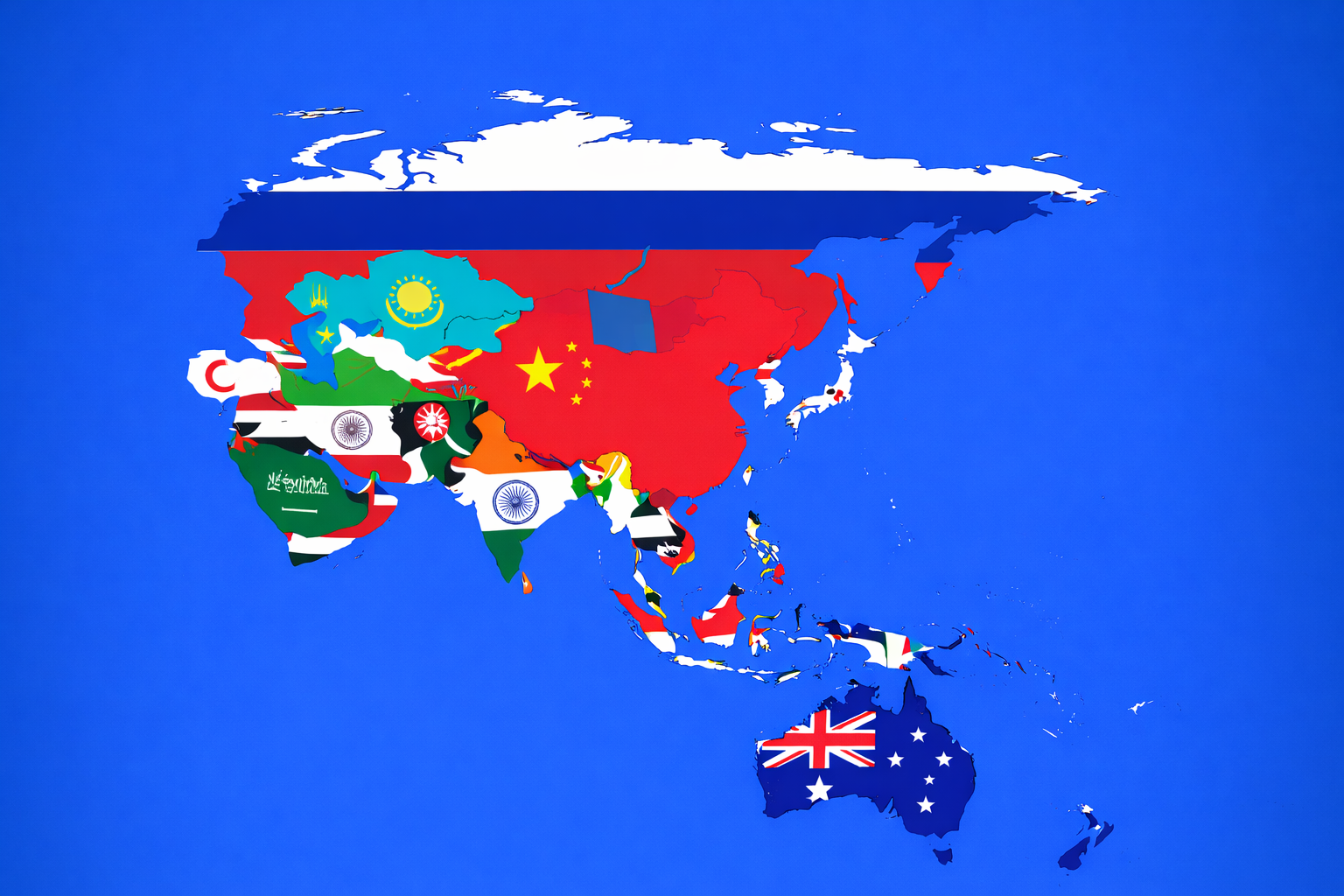 Asia Pacific Region Map