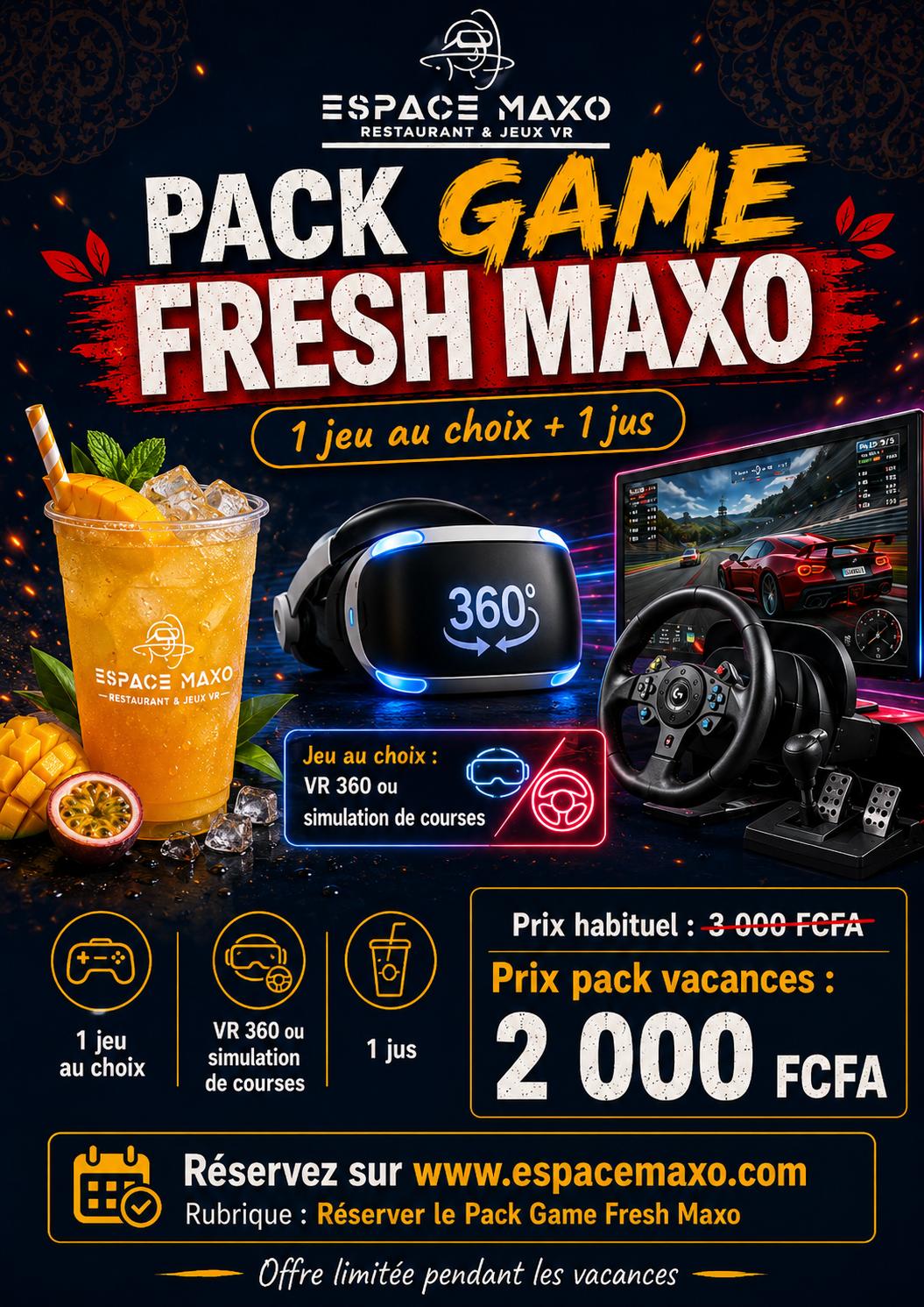 Pack Game Fresh Maxo