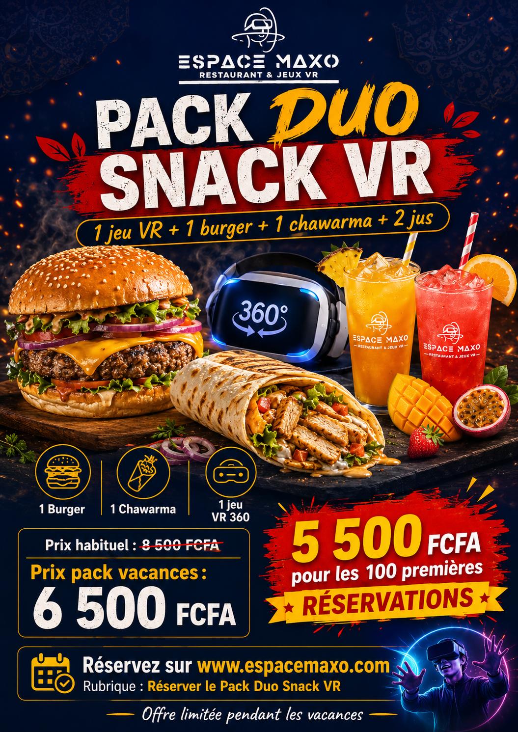 Pack Duo Snack VR