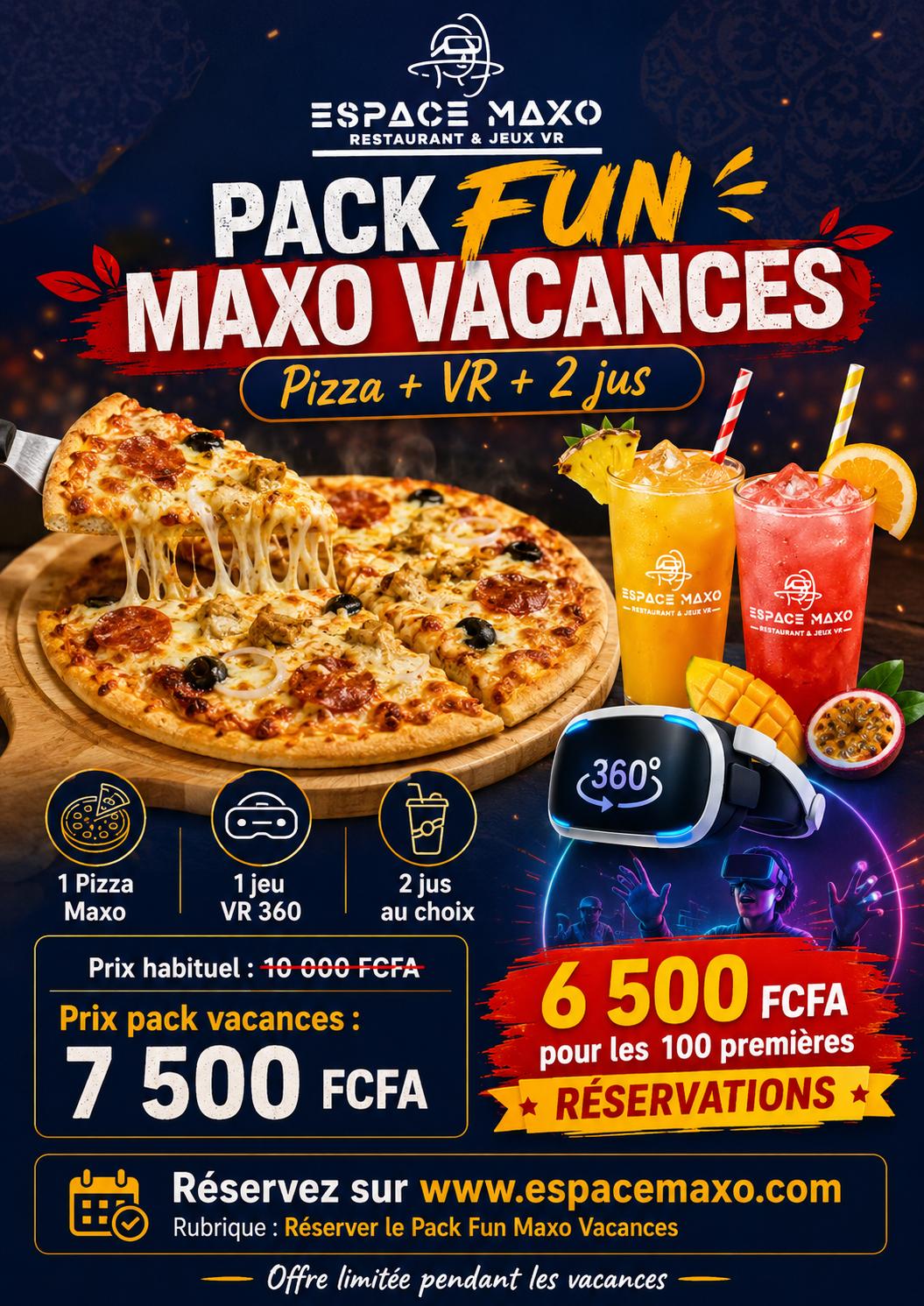 Pack Fun Maxo Vacances