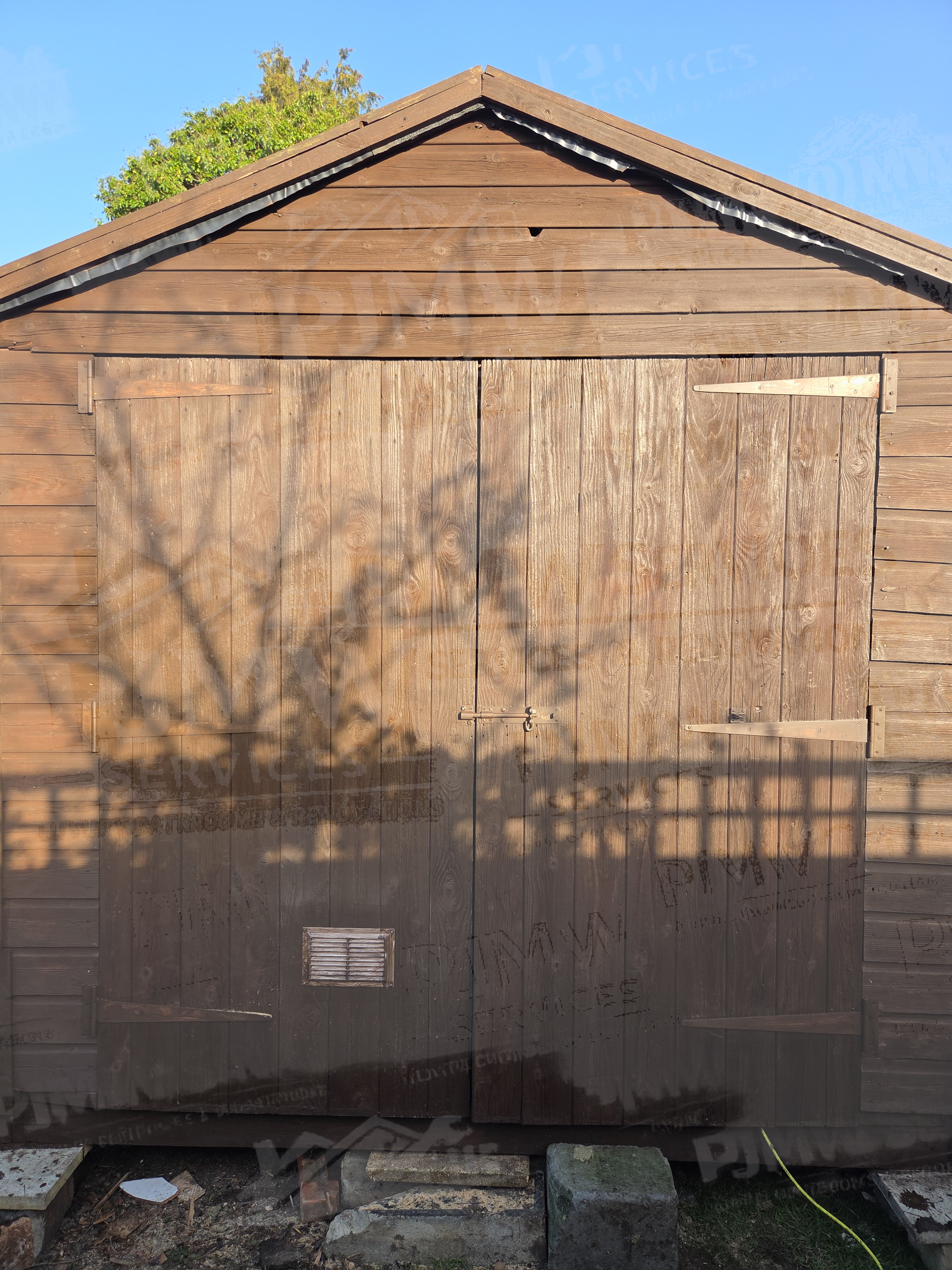 Fence Repair and Full Shed Construction