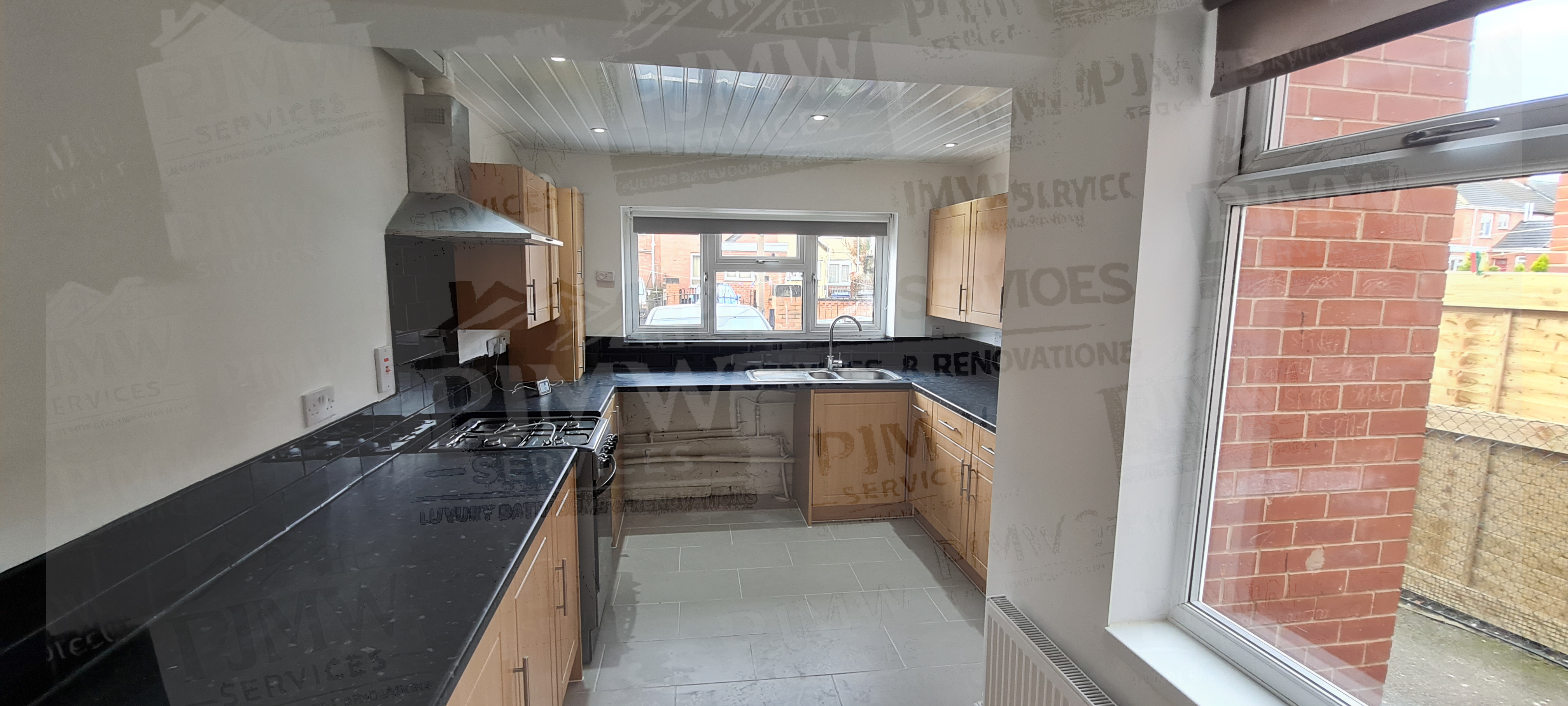 Full Kitchen Refurbishment + New Floor Tiles