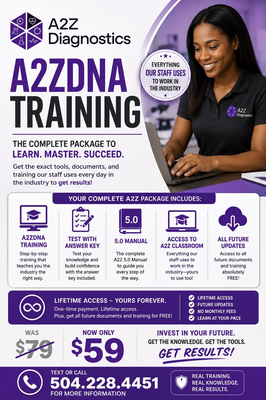 A2Z DNA Training Flyer
