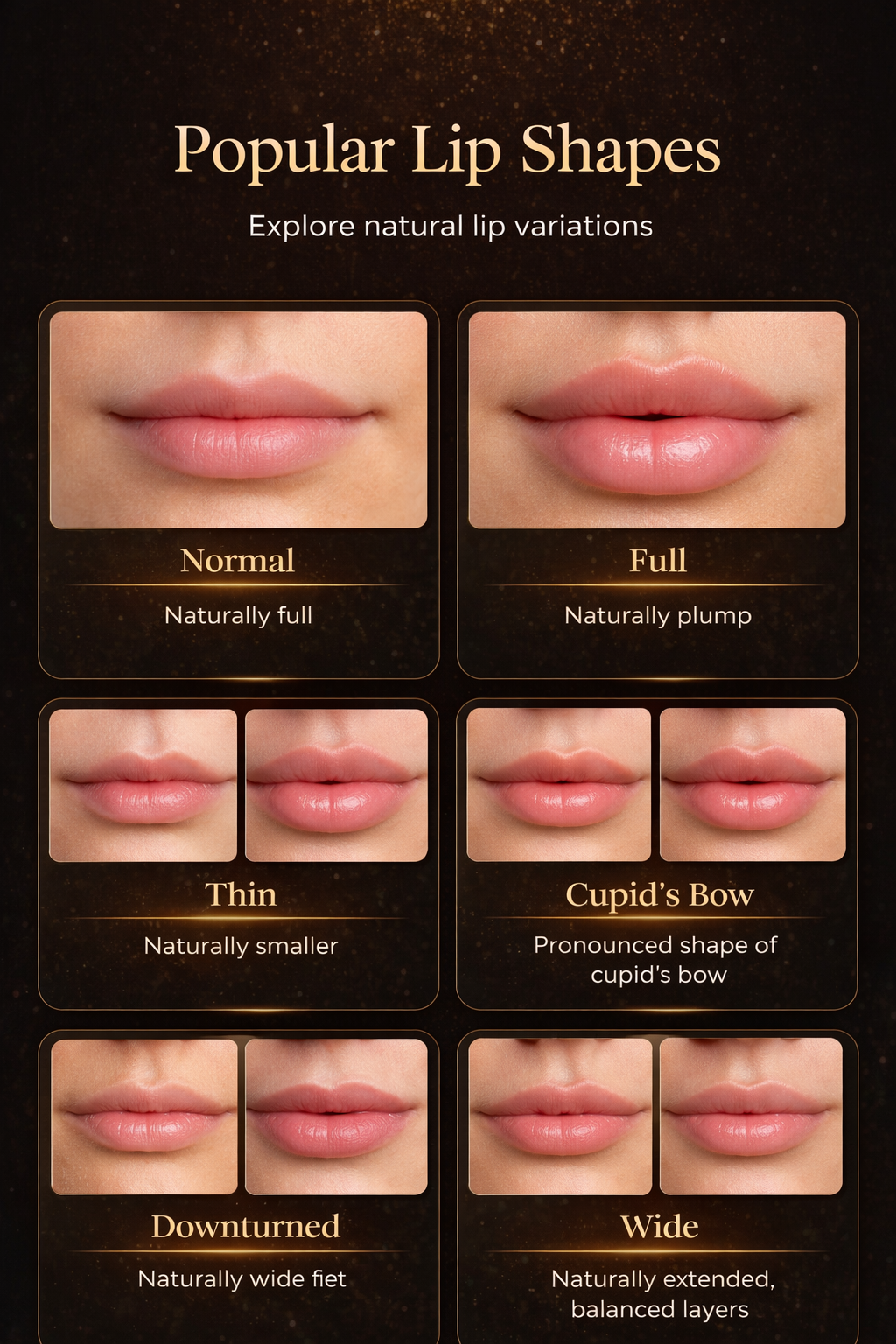 Popular Lip Shapes