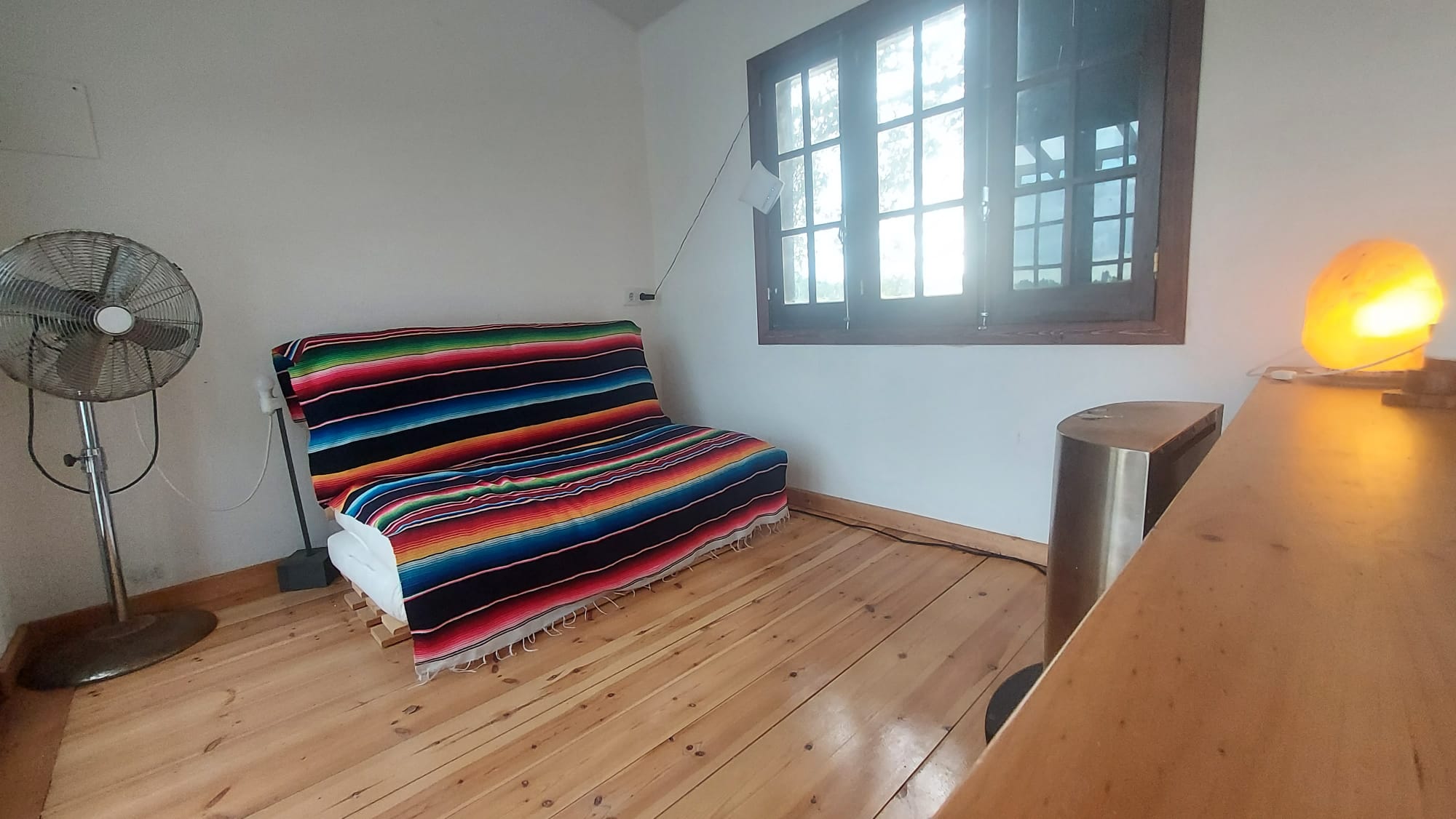 Wooden floors and a quiet corner