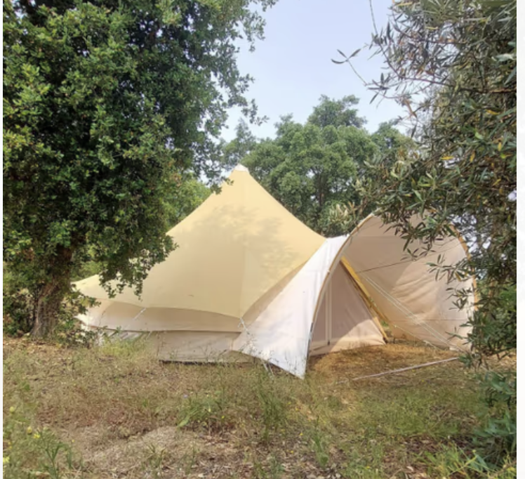 Secluded twin tent