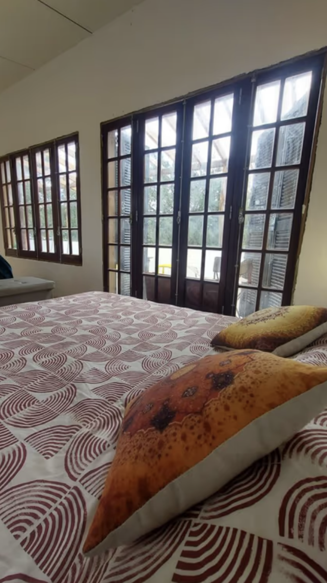 A bedroom in the farmhouse