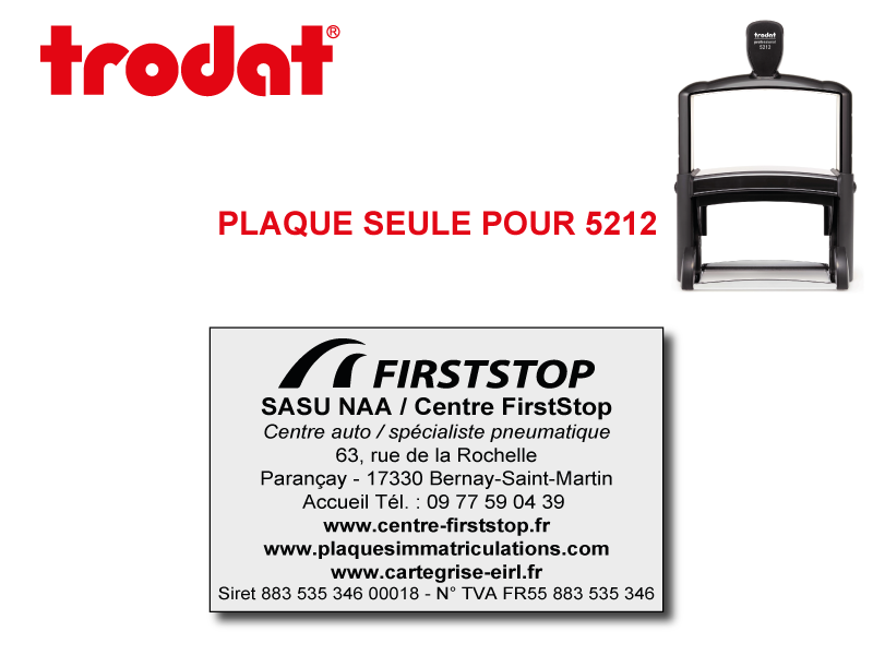 Plaque Professional 5212